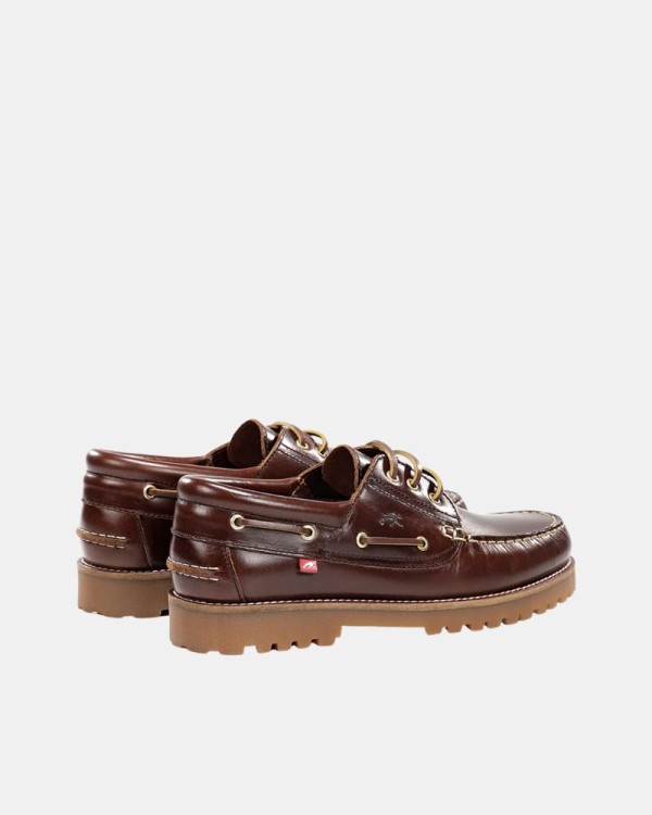 Zapatos Mocasines Hombre FLUCHOS Marrón F0054