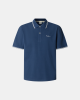 Camisetas de manga curta para homem PEPE JEANS Azul PM5400142 MATTHEW