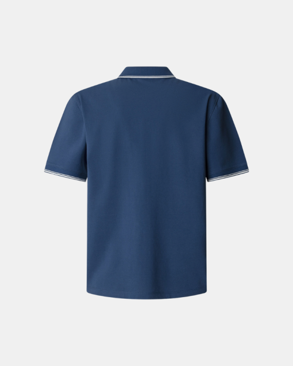 Camisetas de manga curta para homem PEPE JEANS Azul PM5400142 MATTHEW
