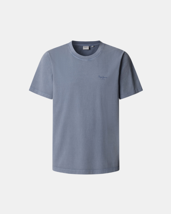 Camisetas de manga curta para homem PEPE JEANS Azul PM508664 JACKO