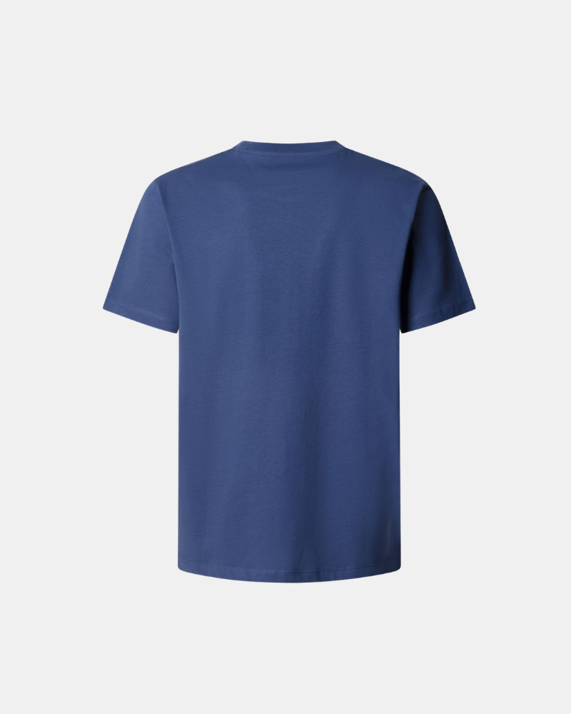 Camisetas de manga curta para homem PEPE JEANS Azul PM5010178 EGGO N