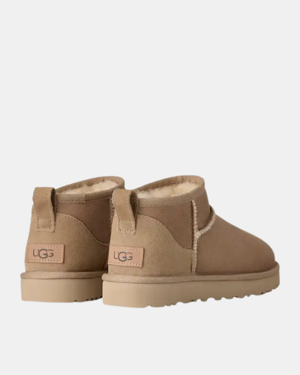 Botins australianos para mulher UGG Bege 1116109 CLASSIC ULTRA MINI