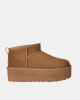 Botines Mujer UGG Marrón 1135092 CLASSIC ULTRA MINI PLATFORM