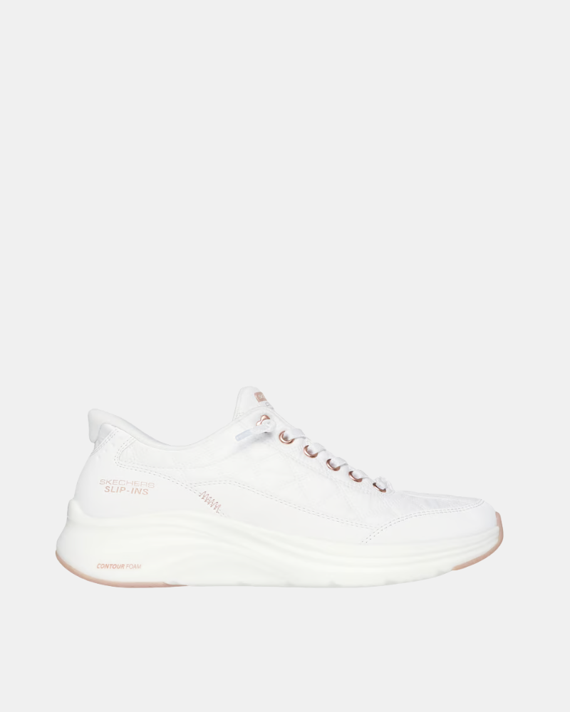 Ténis Fascite plantar Mulher SKECHERS Branco 150413 SLIP INS