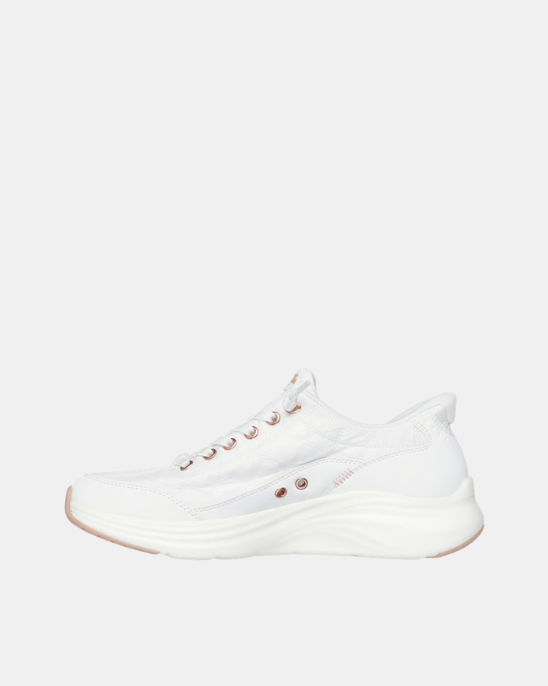 Ténis Fascite plantar Mulher SKECHERS Branco 150413 SLIP INS
