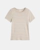Camisetas Manga curta Mulher LEVIS Bege 001J3 0052 HAYES TEE