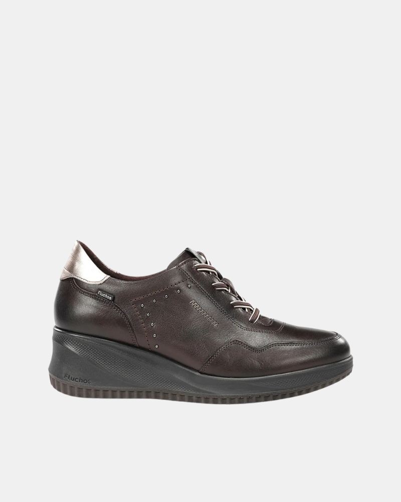 Zapatos Bajos Mujer FLUCHOS Marrón F2545