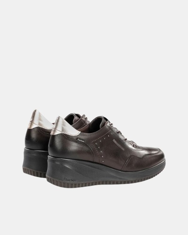 Zapatos Bajos Mujer FLUCHOS Marrón F2545