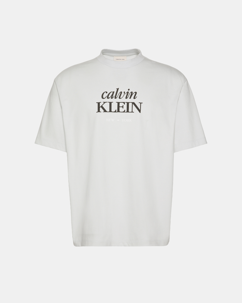 Camisetas Manga Curta Homem CALVIN KLEIN Branco LV04RF818GCIQ