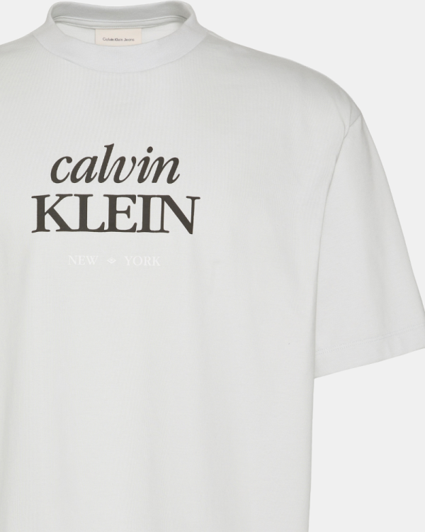 Camisetas Manga Curta Homem CALVIN KLEIN Branco LV04RF818GCIQ