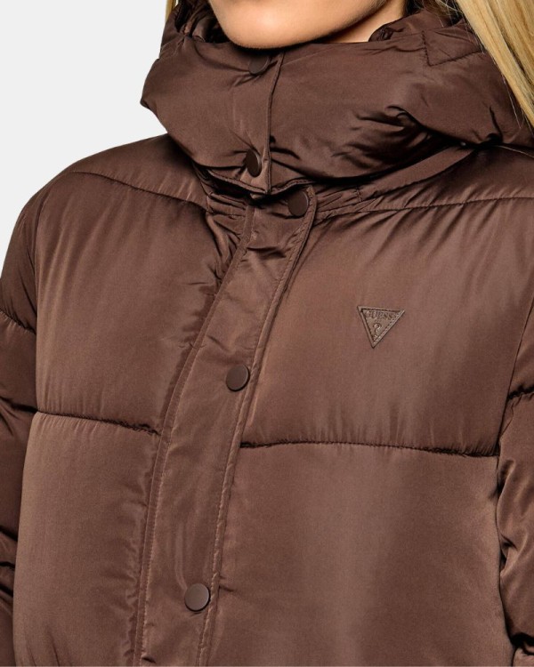 Abrigos Plumas Mujer GUESS Marrón V6BL08 W4373