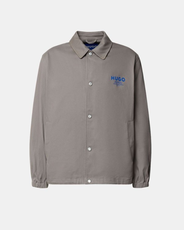 Abrigos Chaqueta Cazadora Hombre HUGO Gris 50563933 BIYO2631
