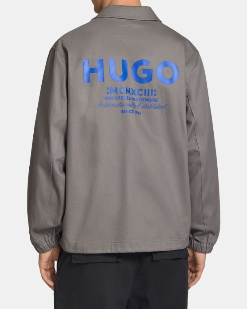Abrigos Chaqueta Cazadora Hombre HUGO Gris 50563933 BIYO2631