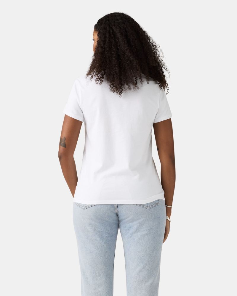 Camisetas Manga corta Mujer LEVIS Blanco 17369 3493 THE PERFECT TEE