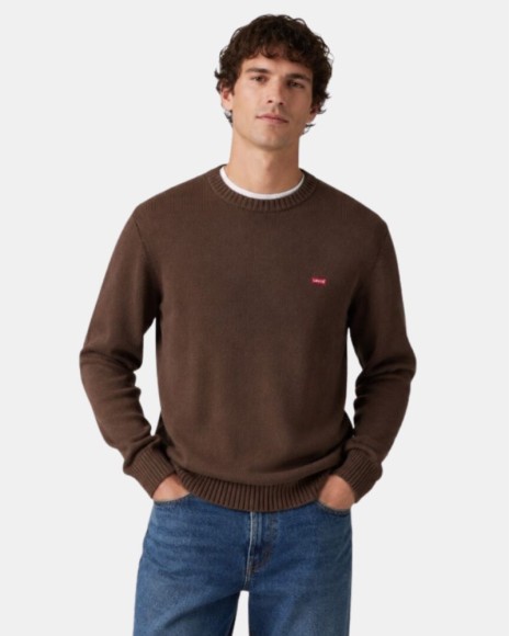 Jersey Manga larga Hombre LEVIS Marrón 0002E 0039 CLASSIC