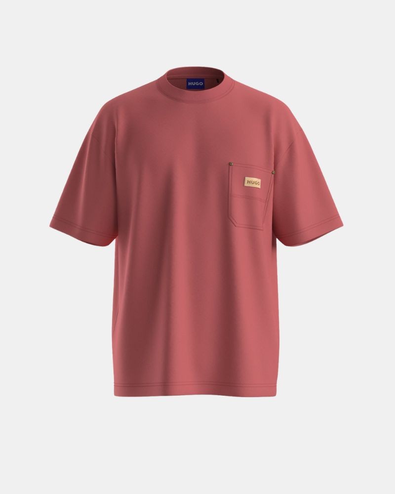 Camisetas Manga corta Hombre HUGO Rojo 50564045 NEVADO