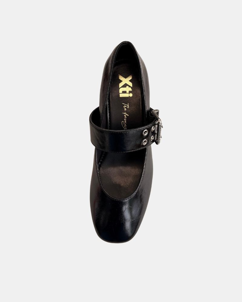 Sapatos Sabrinas Abertos Mulher XTI Preto 146436