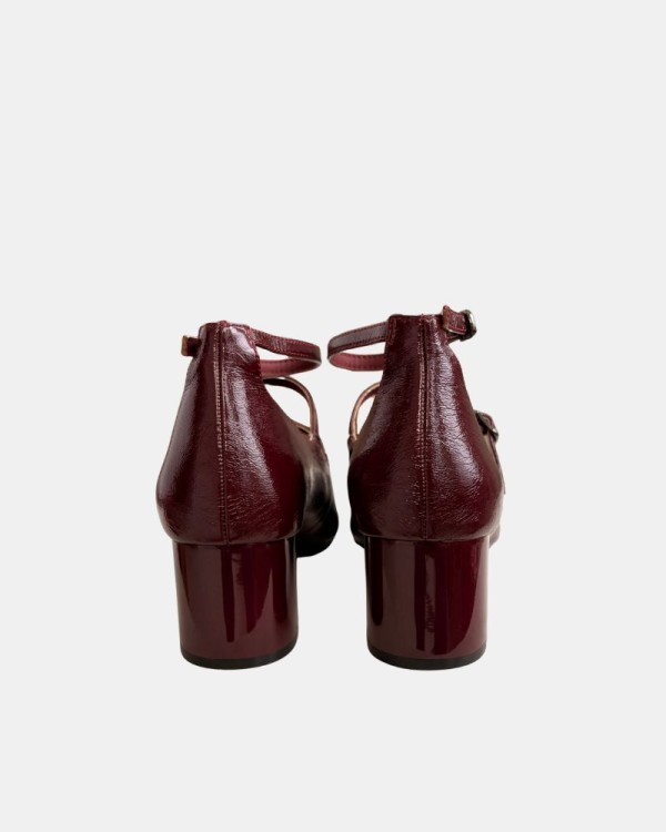 Zapatos Bailarinas Abiertos Mujer XTI Burdeos 146487
