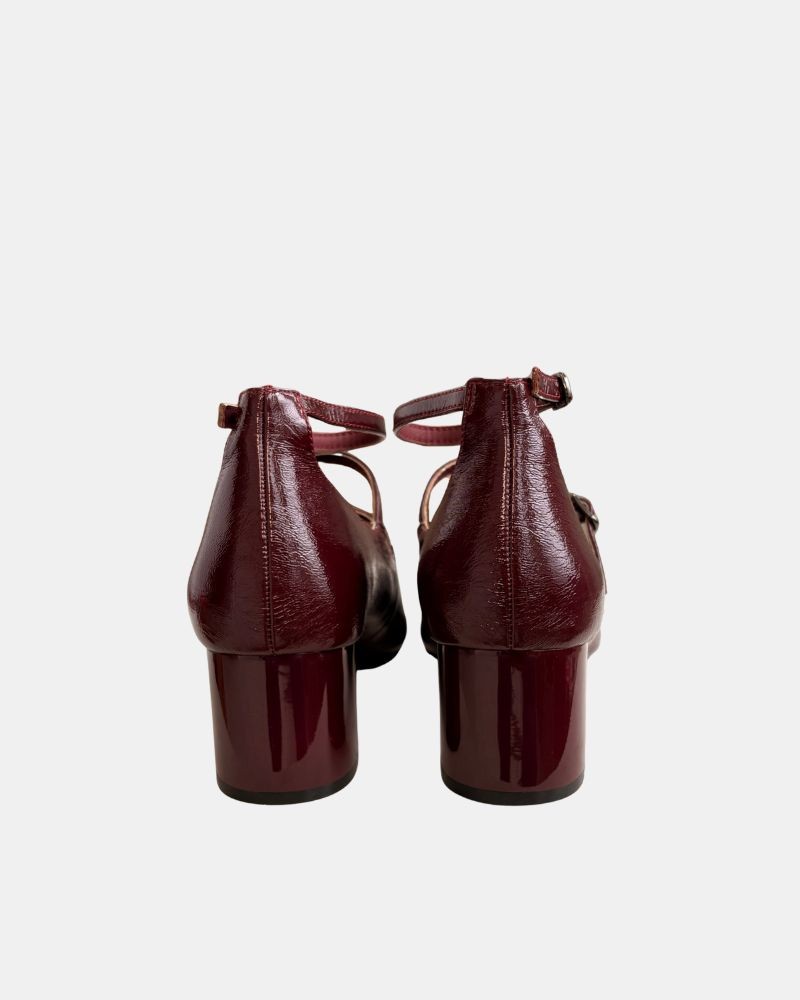 Zapatos Bailarinas Abiertos Mujer XTI Burdeos 146487