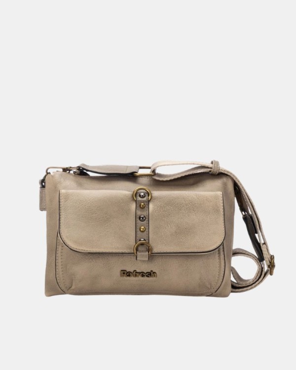 Bolsos Bandoleras Mujer REFRESH Beige 183424