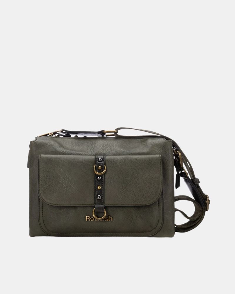 Bolsos Bandoleras Mujer REFRESH Verde 183424