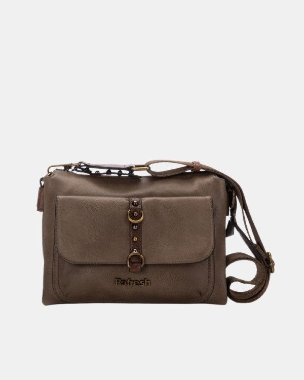 Bolsos Bandoleras Mujer REFRESH Taupe 183424