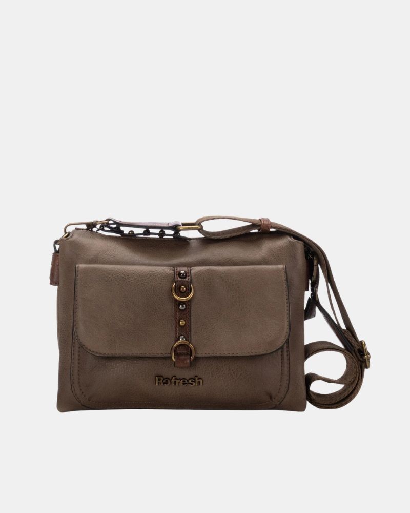 Bolsos Bandoleras Mujer REFRESH Taupe 183424