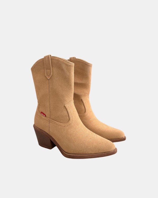 Botas Altas Cowboy Mulher LEVIS Bege VROS0021S DORIS