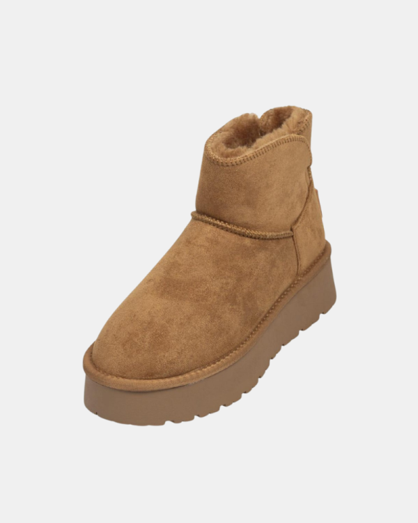 Botines De pelo Australianas Mujer XTI Marrón 142197