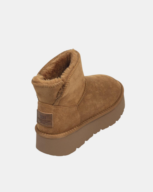 Botines De pelo Australianas Mujer XTI Marrón 142197