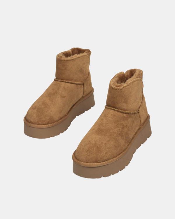 Botines De pelo Australianas Mujer XTI Marrón 142197