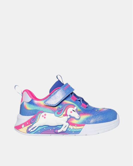Ténis baixos infantis SKECHERS Azul 302298N UNICORNS CHASER