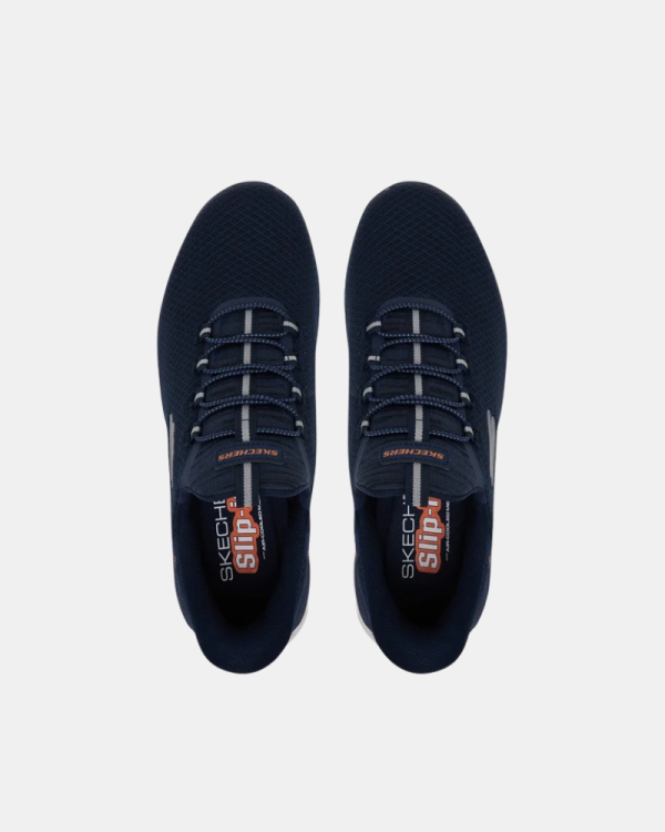 Ténis Baixos Homem SKECHERS Azul 233010 SLIP INS GLIDE STEP NOXUS