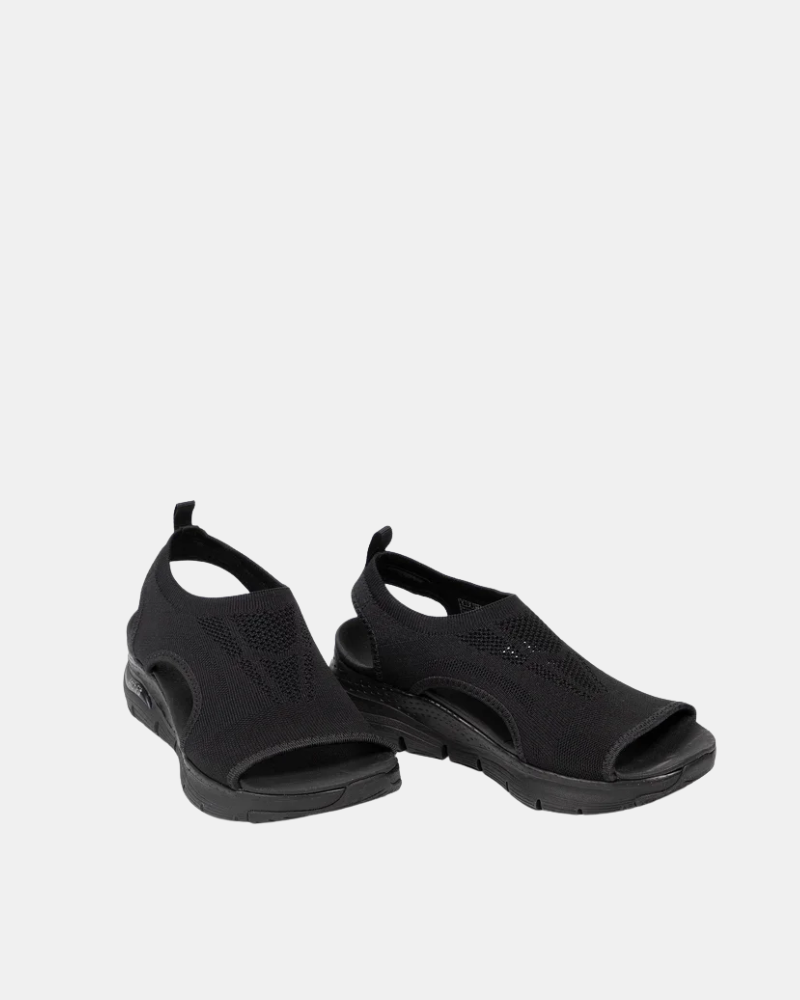Sandálias Abertas Mulher SKECHERS Preto 119236 ARCH FIT CITY CATCH