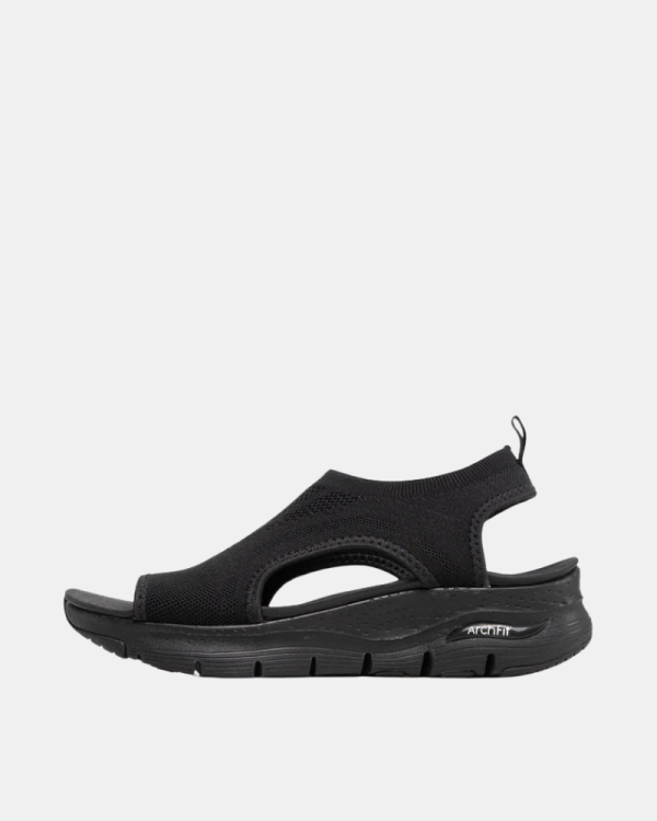 Sandálias Abertas Mulher SKECHERS Preto 119236 ARCH FIT CITY CATCH