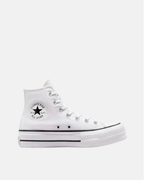 Ténis de Cano Alto para Mulher CONVERSE Brancos 560846C CHUCK TAYLOR ALL STAR