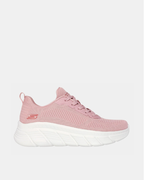 Zapatillas Bajas Mujer SKECHERS Rosa 117385 BOBS B FLEX HI
