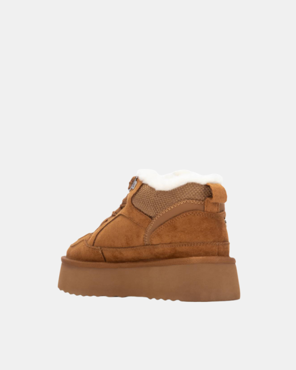 Zapatillas De pelo Australianas Mujer XTI Marrón 144338