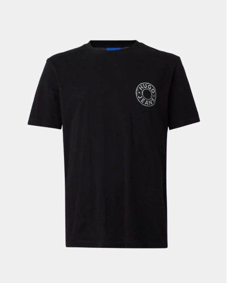 Camisetas Manga corta Hombre HUGO Negro 50572303 NEMODO
