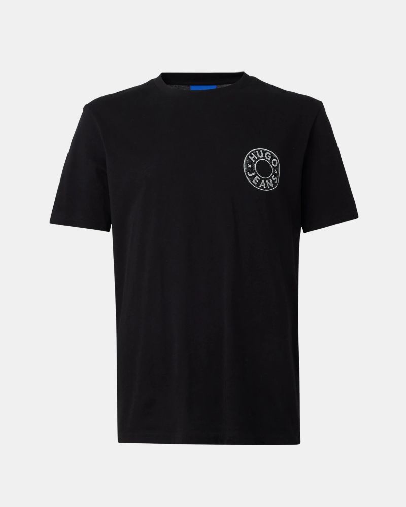 Camisetas Manga corta Hombre HUGO Negro 50572303 NEMODO
