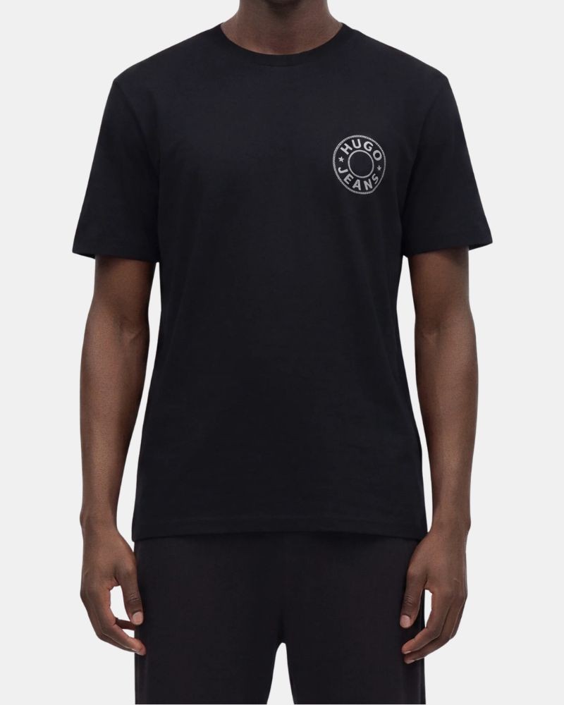 Camisetas Manga corta Hombre HUGO Negro 50572303 NEMODO