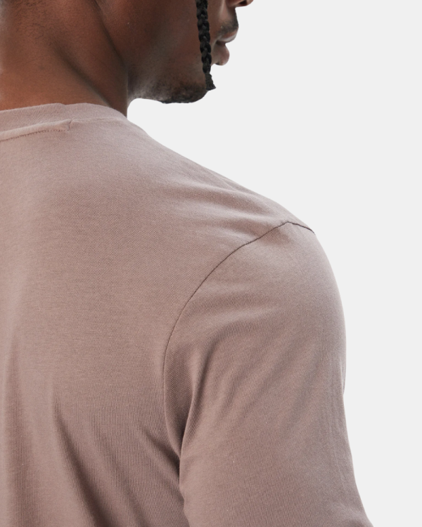 Camisetas Manga corta Hombre HUGO Taupe 50447978 DIRAGONAL212