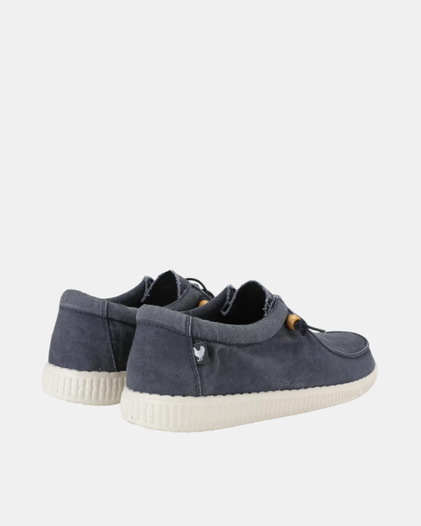 Zapatos Bajos Hombre Walkin Pitas Azul WALLABI WASHED