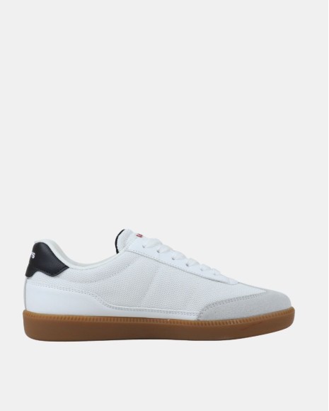Sapatilhas Baixas Mulher Infantil LEVIS Branco VJAC0051S JACKSON SR