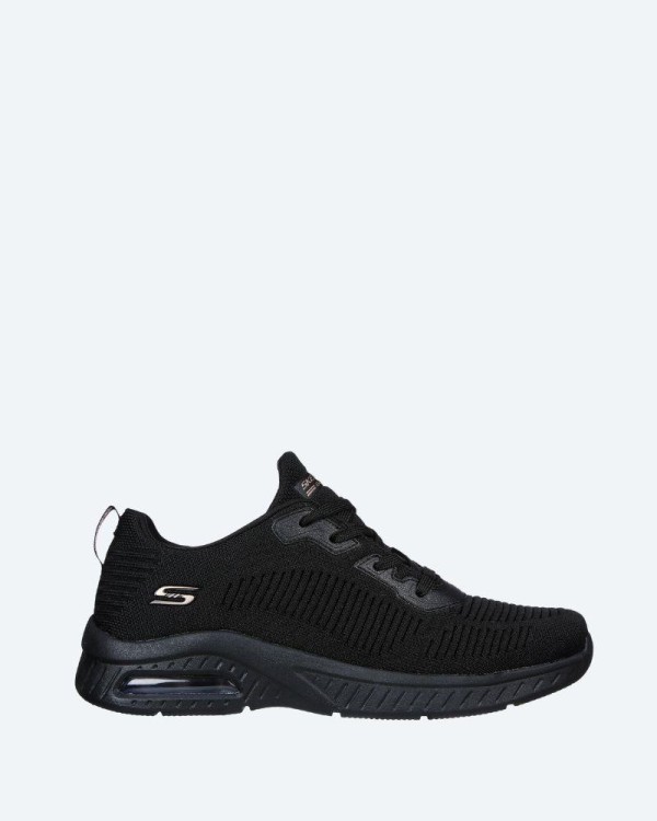 SKECHERS 117378 BOBS SQUAD CHAOS AIR Zapatillas Bajas Mujer Negro