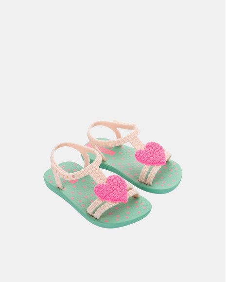 Sandalias Abiertas Chancletas Infantil IPANEMA Verde 81997 MY FIRST IPANEMA BABY