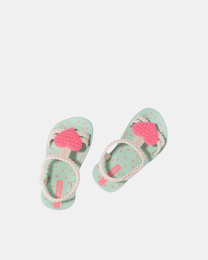 Sandalias Abiertas Chancletas Infantil IPANEMA Verde 81997 MY FIRST IPANEMA BABY