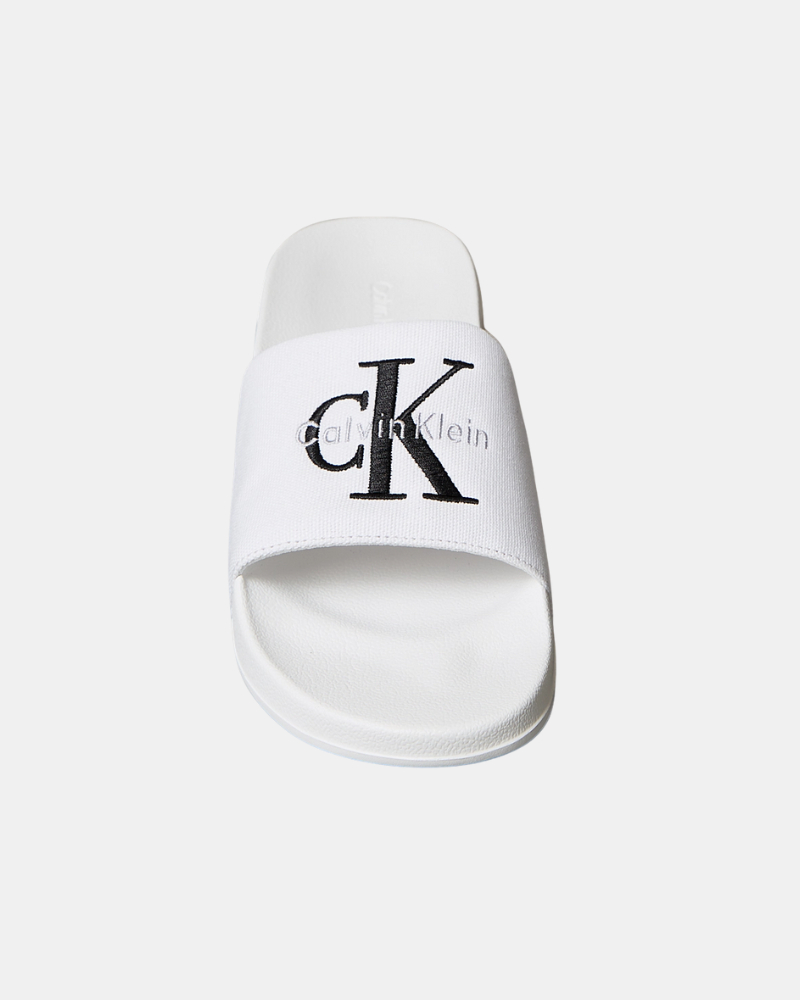 Sandalias Abiertas Chancletas Hombre CALVIN KLEIN Blanco YM0YM013930K4