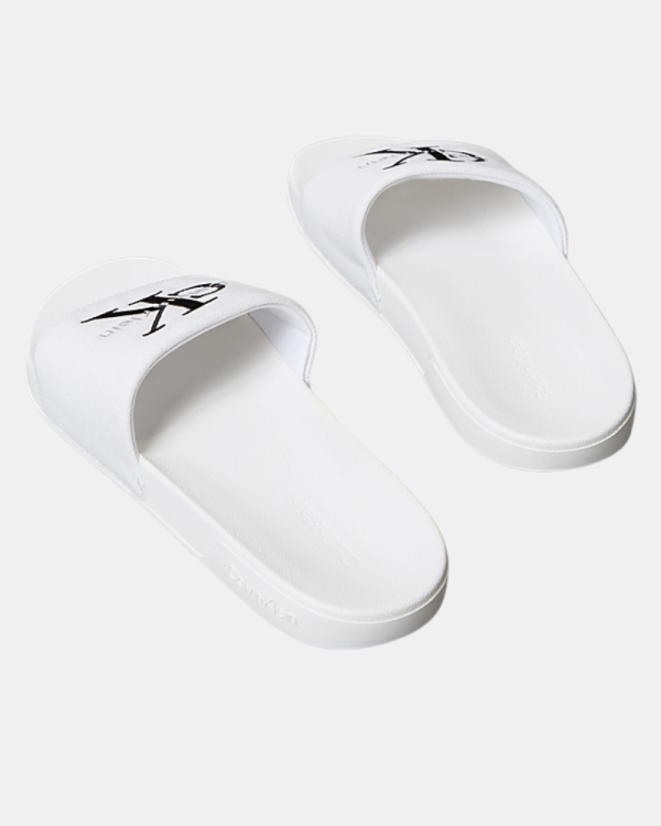 Sandalias Abiertas Chancletas Hombre CALVIN KLEIN Blanco YM0YM013930K4