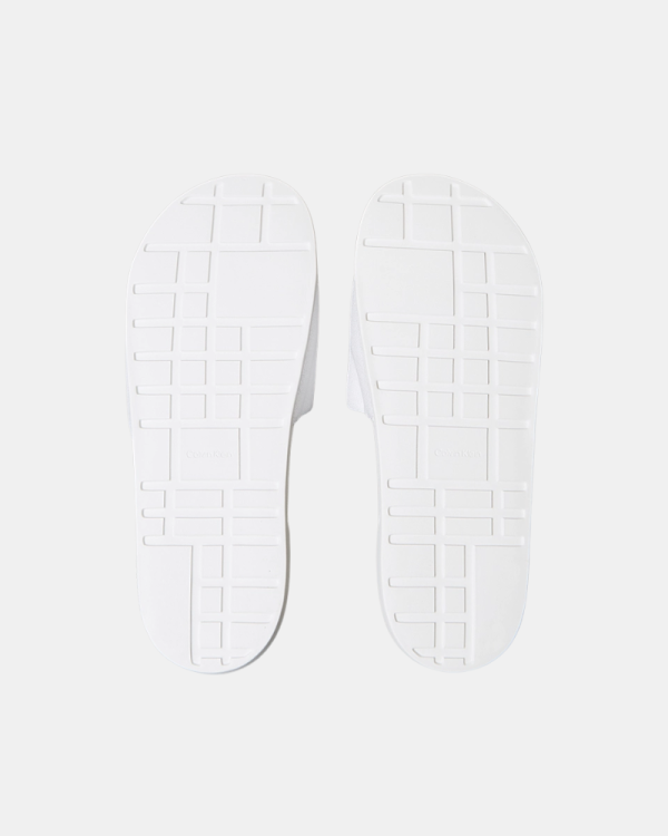 Sandalias Abiertas Chancletas Hombre CALVIN KLEIN Blanco YM0YM013930K4
